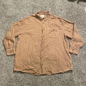 Men's Field & Stream Button Up Flannel Shirt
